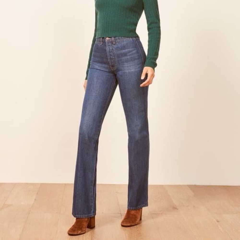 Reformation Charlie Bootcut Jean